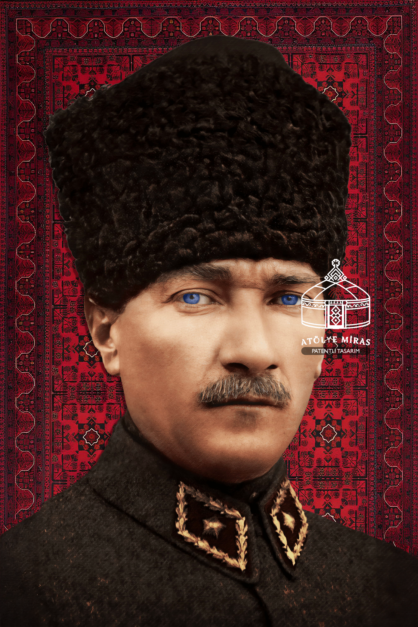 Ulu Önder Atatürk Duvar Halısı