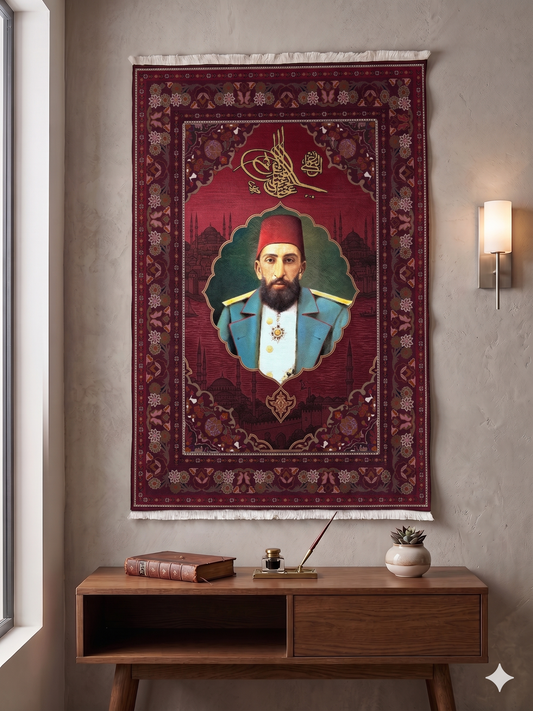Sultan II. Abdülhamid Han Duvar Halısı