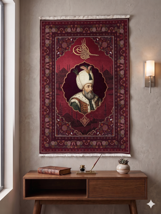 Kanuni Sultan Süleyman Duvar Halısı