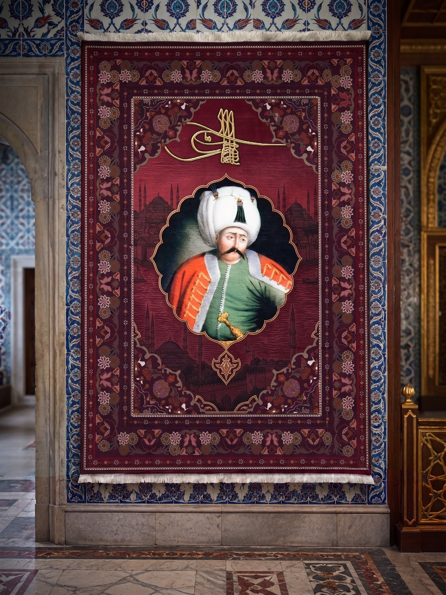 Yavuz Sultan Selim Duvar Halısı