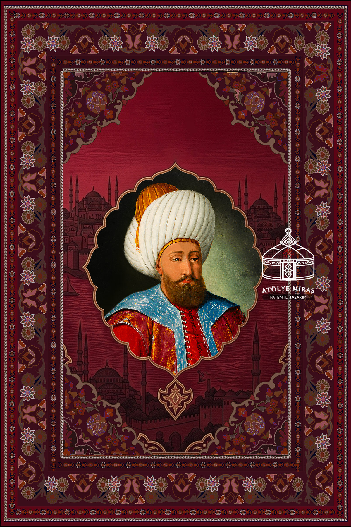 Niğbolu Fatihi Yıldırım Bayezid Duvar Halısı