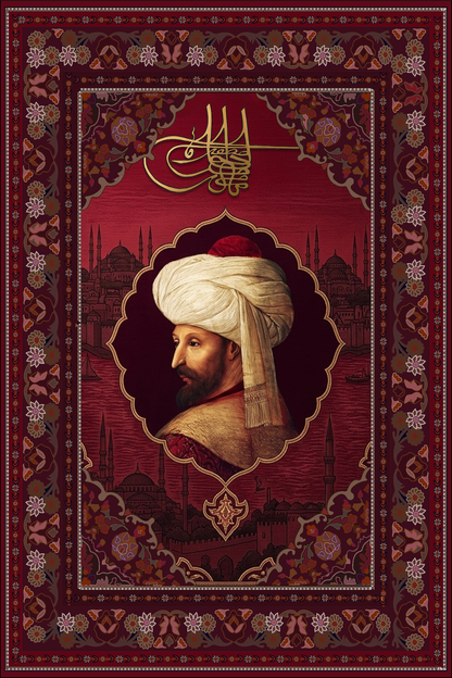 Fatih Sultan Mehmet Duvar Halısı