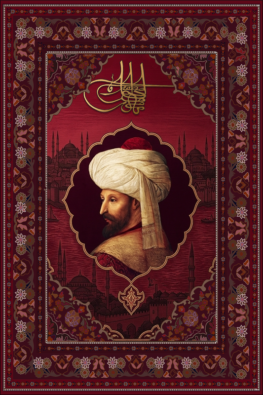 Fatih Sultan Mehmet Duvar Halısı
