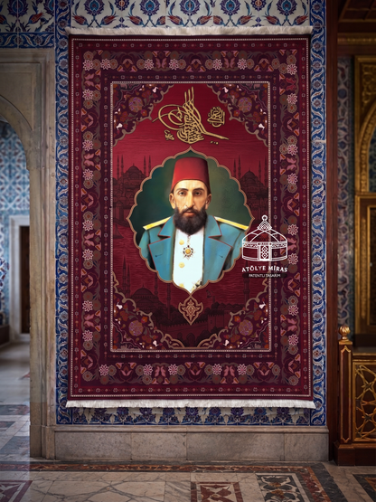 Sultan II. Abdülhamid Han Duvar Halısı