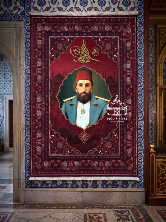 Sultan II. Abdülhamid Han Duvar Halısı