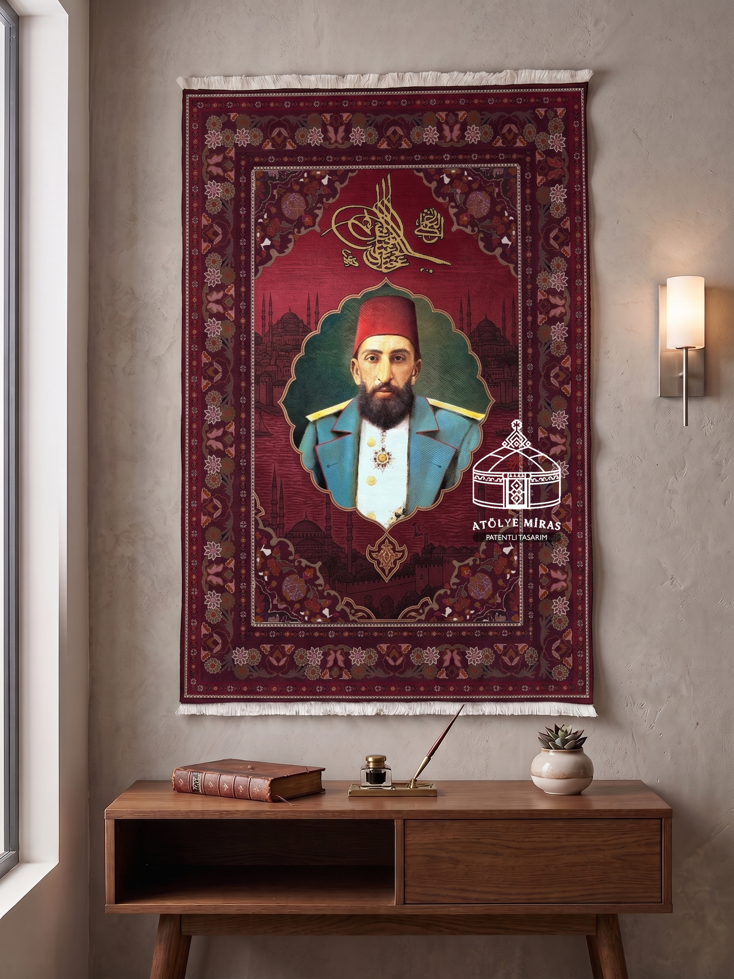Sultan II. Abdülhamid Han Duvar Halısı