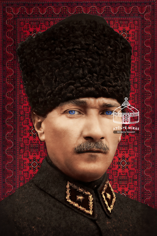 Ulu Önder Atatürk Duvar Halısı