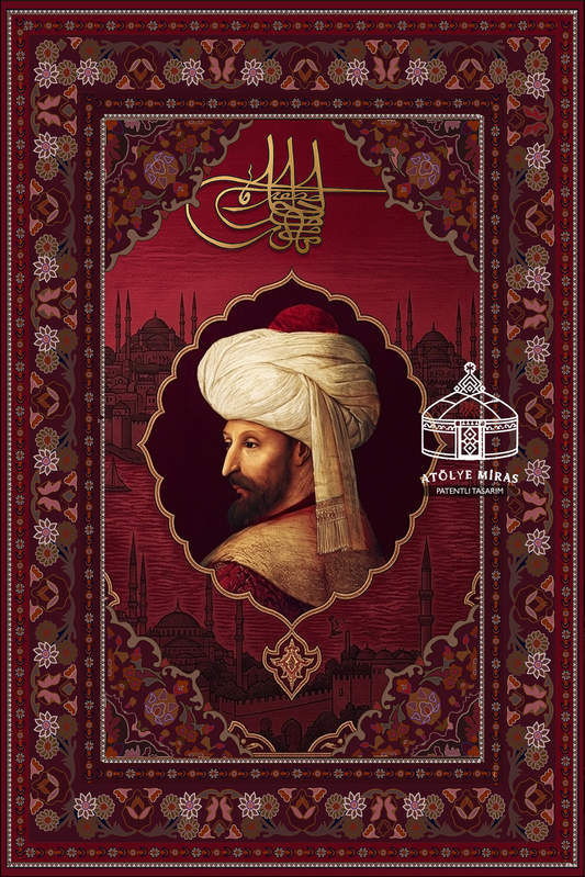 Fatih Sultan Mehmet Duvar Halısı