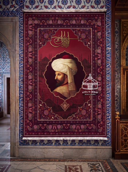 Fatih Sultan Mehmet Duvar Halısı