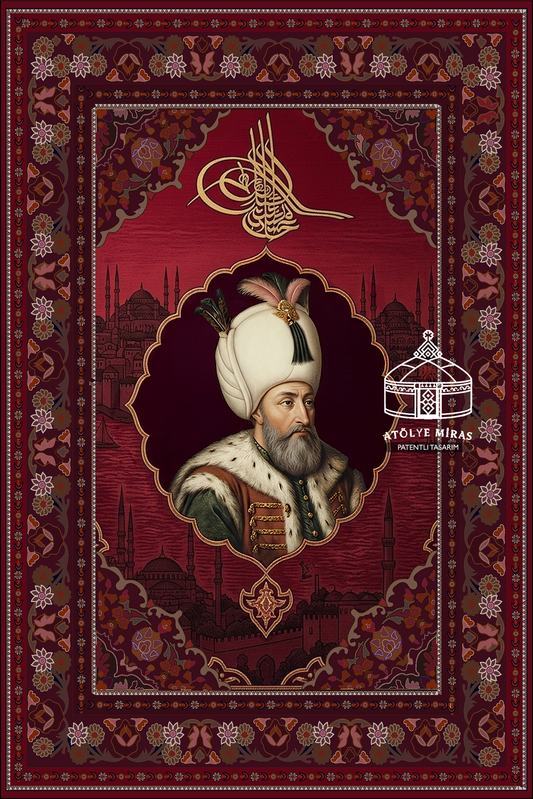 Kanuni Sultan Süleyman Duvar Halısı