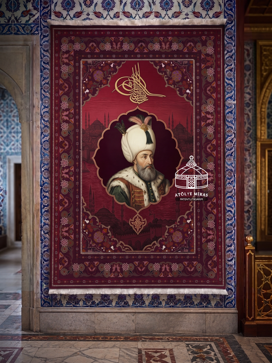 Kanuni Sultan Süleyman Duvar Halısı