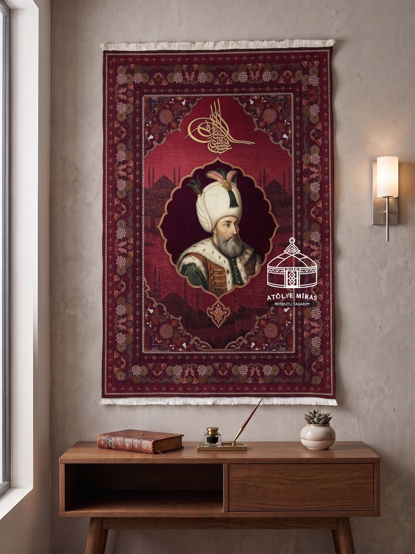 Kanuni Sultan Süleyman Duvar Halısı