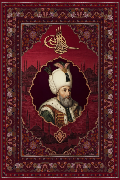 Kanuni Sultan Süleyman Duvar Halısı