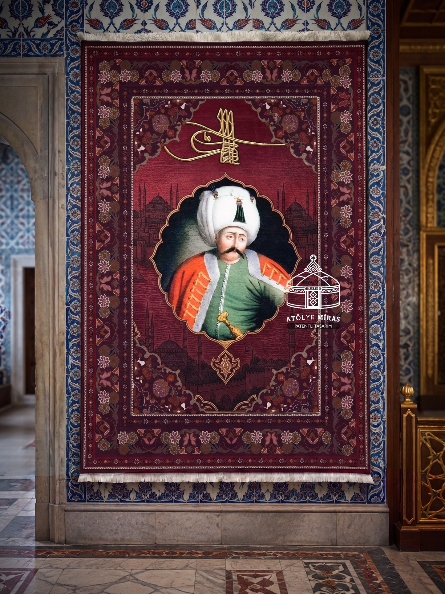 Yavuz Sultan Selim Duvar Halısı